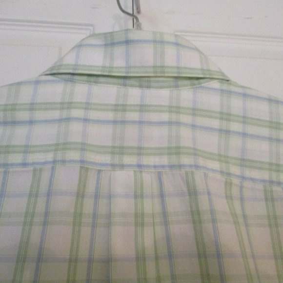 Gap Mens Plaid Oxford Shirt sz L Preppy Button Down - Picture 10 of 12